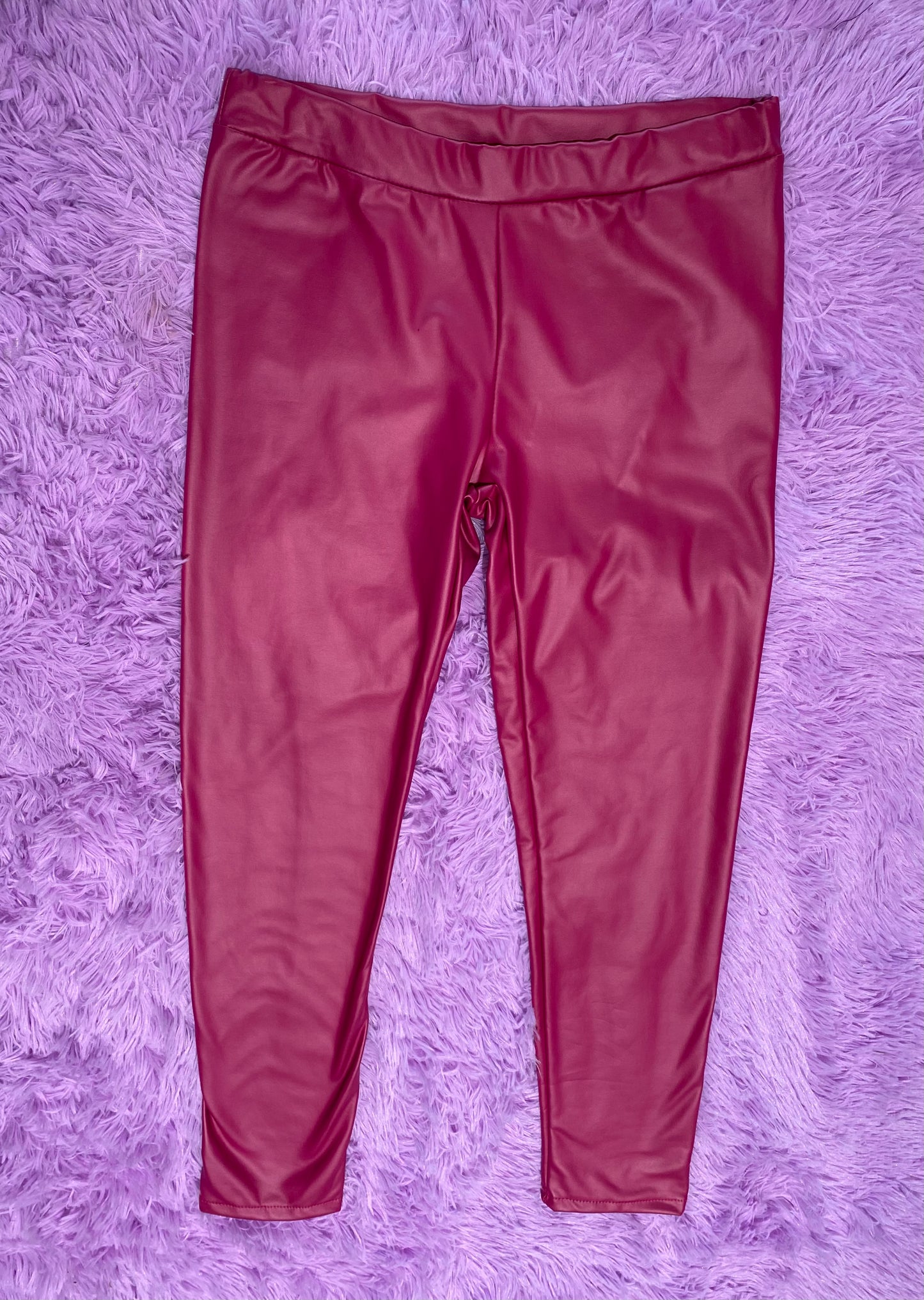 Leggins in pelle