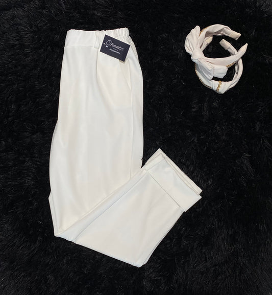 Pantaloni White